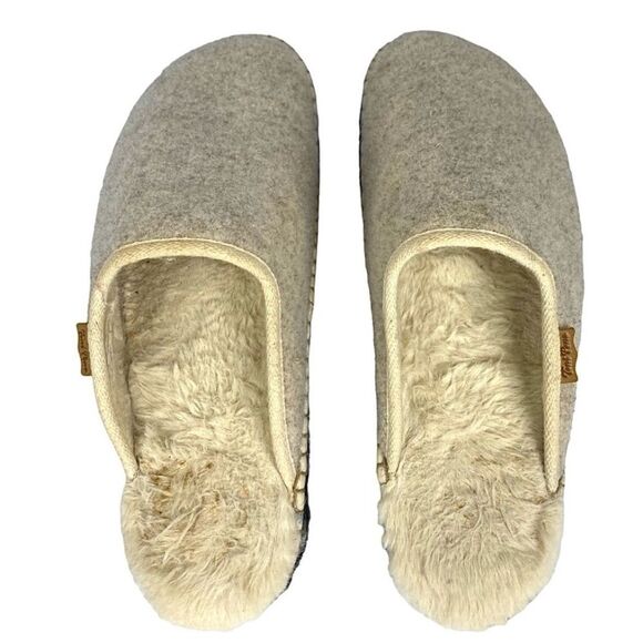Toni Pons Women's Slippers Wool Textile Slip On Mule Size EU 38 US 7.5 - Picture 4 of 7